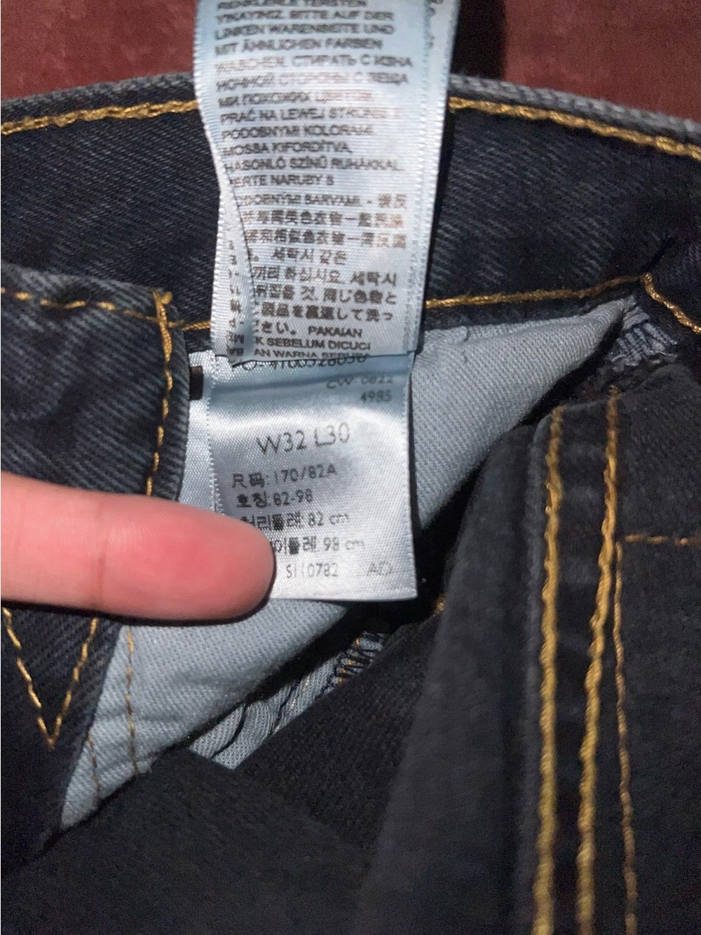 Vintage Levi 501 jeans multiple buttons instead of zip up - Picture 5 of 5